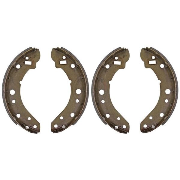 Brake shoe set Ø 228 mm 57 mm A.B.S. for e.g. ROVER 2000-3500