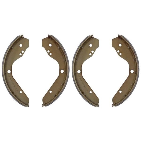 Brake shoe set for drum brake Ø 248 mm 46 mm A.B.S. for e.g. VW KAEFER