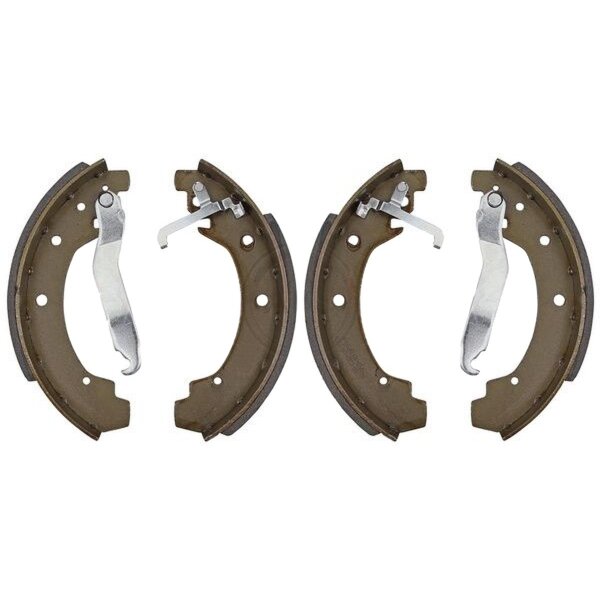 Brake shoe set for drum brake Ø 270 mm 66 mm A.B.S. for e.g. VW LT