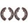 Brake shoe set for drum brake Ø 254 mm 70 mm A.B.S. for FORD TRANSIT and others