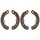 Brake shoe set Ø 180 mm 36 mm A.B.S. for e.g. DAIHATSU CUORE