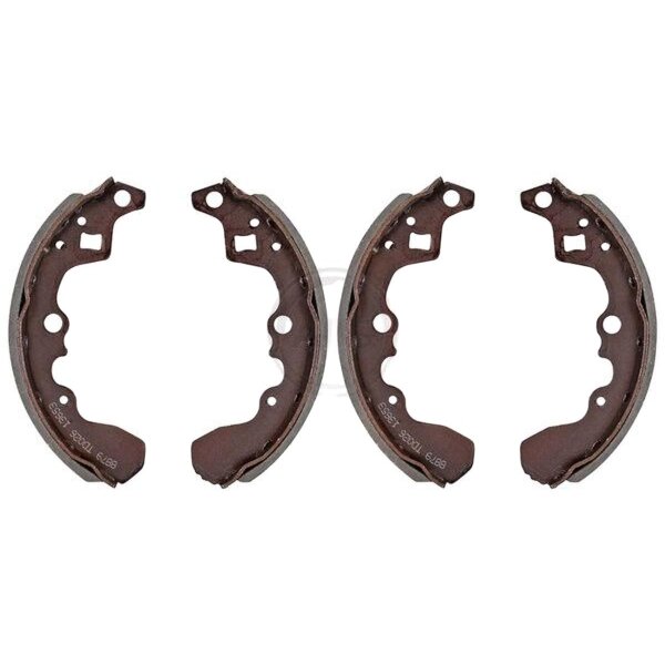 Brake shoe set for drum brake Ø 180 mm 30 mm A.B.S. for SUZUKI SWIFT and others
