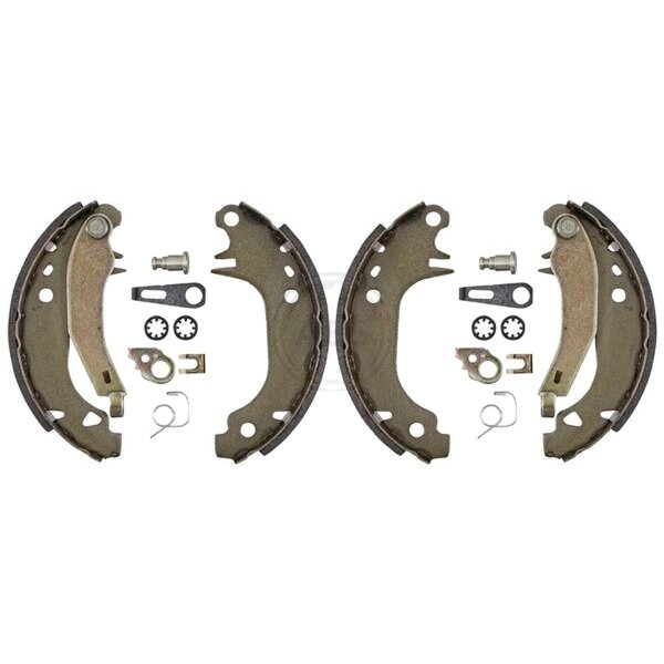 Brake shoe set for drum brake Ø 180 mm 32 mm A.B.S. for CITROËN VISA