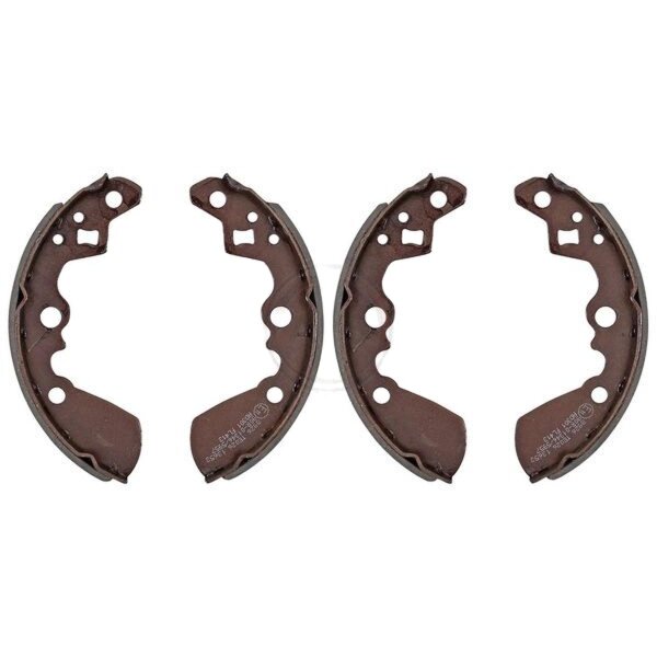 Brake shoe set for drum brake Ø 180 mm 25 mm A.B.S. for SUZUKI SWIFT and others