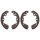 Brake shoe set for drum brake Ø 180 mm 25 mm A.B.S. for SUZUKI SWIFT and others