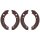 Brake shoe set parking brake Ø 160 mm 25 mm A.B.S. for e.g. VOLVO 760