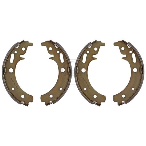 Brake shoe set for drum brake Ø 200 mm 30 mm A.B.S. for e.g. TRABANT P