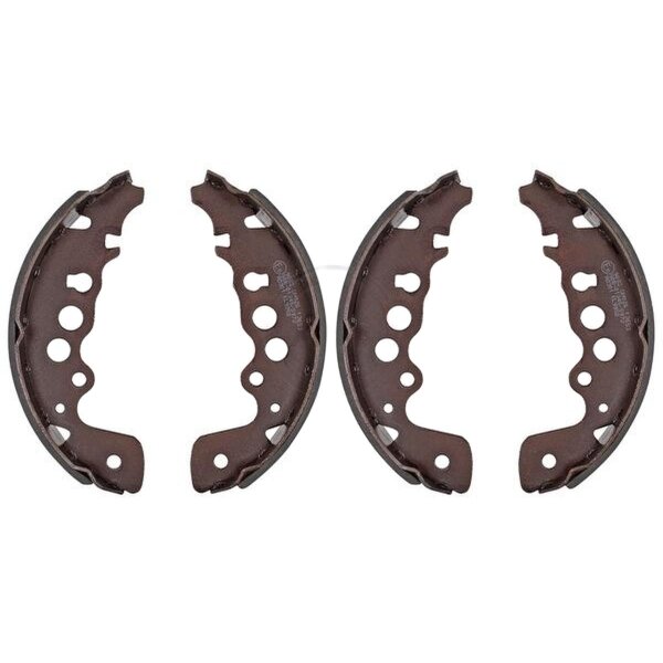 Brake shoe set for drum brake Ø 220 mm 40 mm A.B.S. for e.g. SUZUKI GRAND