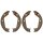 Brake shoe set parking brake Ø 178 mm 25 mm A.B.S. for e.g. VOLVO V70