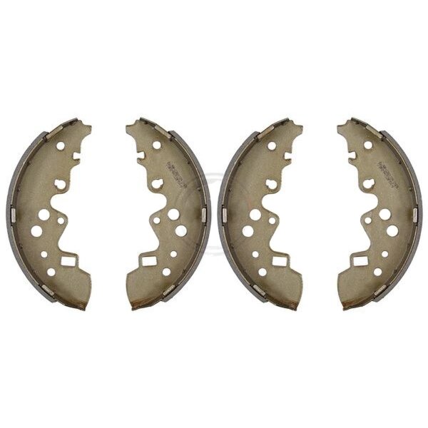 Brake shoe set for drum brake Ø 270 mm 52 mm A.B.S. for MAZDA E