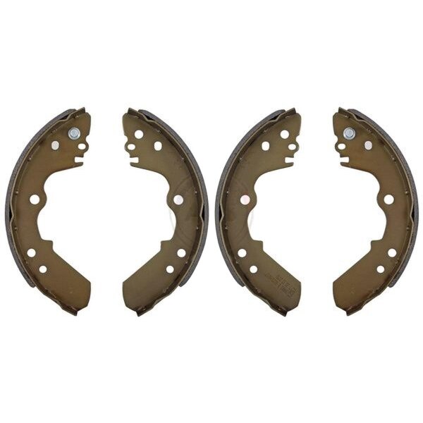 Brake shoe set Ø 254 mm 52 mm A.B.S. suitable for e.g. OPEL FRONTERA