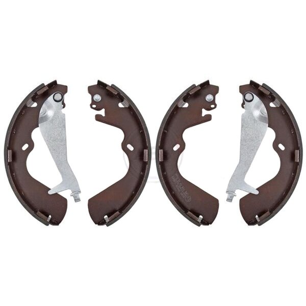Brake shoe set for drum brake Ø 270 mm 54 mm A.B.S. for e.g. HYUNDAI H-1