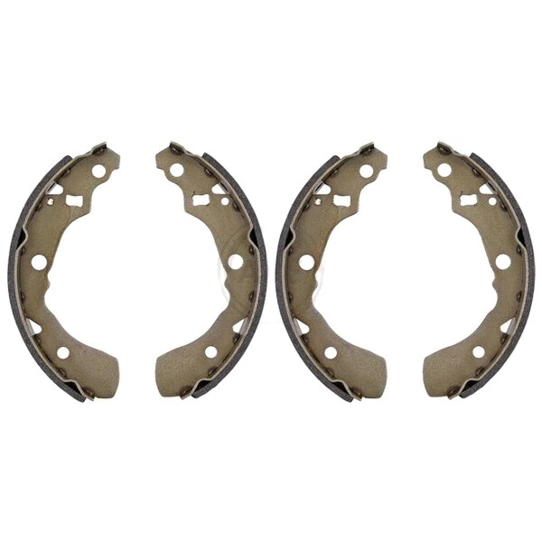 Brake shoe set Ø 180 mm 31 mm A.B.S. for e.g. DAIHATSU SIRION