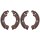 Bremsbackensatz hinten A.B.S. für NISSAN ALMERA II Hatchback