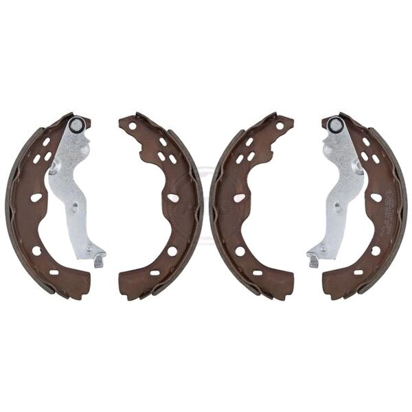 Brake shoe set for drum brake Ø 220 mm 35 mm A.B.S. for SUZUKI SX4 and others