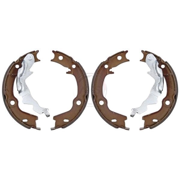 Brake shoe set parking brake Ø 168 mm 32 mm A.B.S. for KIA RIO and others