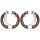 Brake shoe set parking brake Ø 168 mm 32 mm A.B.S. for KIA RIO and others