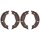 Brake shoe set locking Ø 190 mm 40 mm A.B.S. for KIA SORENTO and others