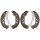 Brake shoe set for drum brake Ø 229 mm 43 mm A.B.S. for FORD FOCUS and others