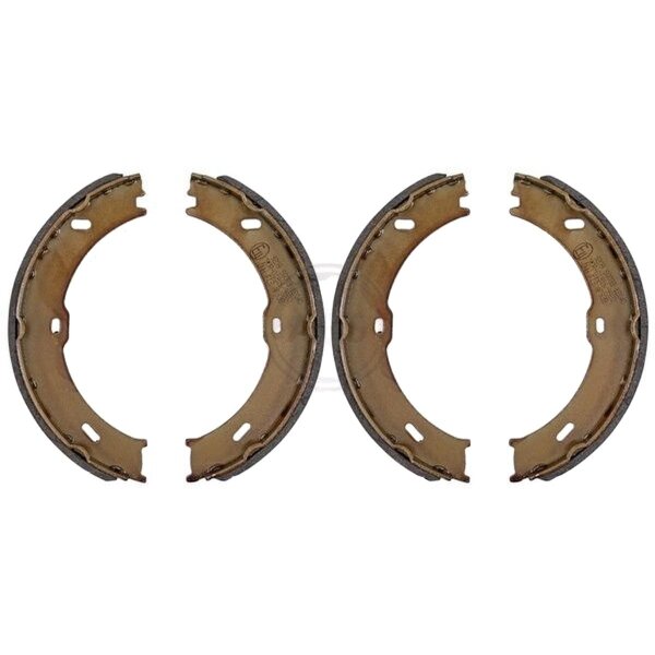 Brake shoe set parking brake Ø 180 mm 25 mm A.B.S. for e.g. MB SPRINTER