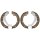 Brake shoe set parking brake Ø 180 mm 32 mm A.B.S. for TOYOTA VERSO and others