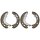 Brake shoe set locking Ø 210 mm 30 mm A.B.S. for LAND ROVER SPORT and others
