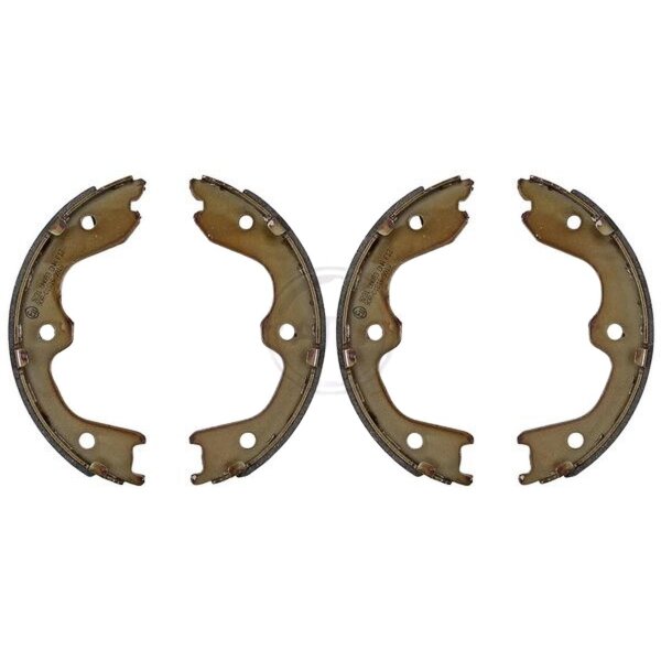 Brake shoe set parking brake Ø 172 mm 22 mm A.B.S. for INFINITI EX and others