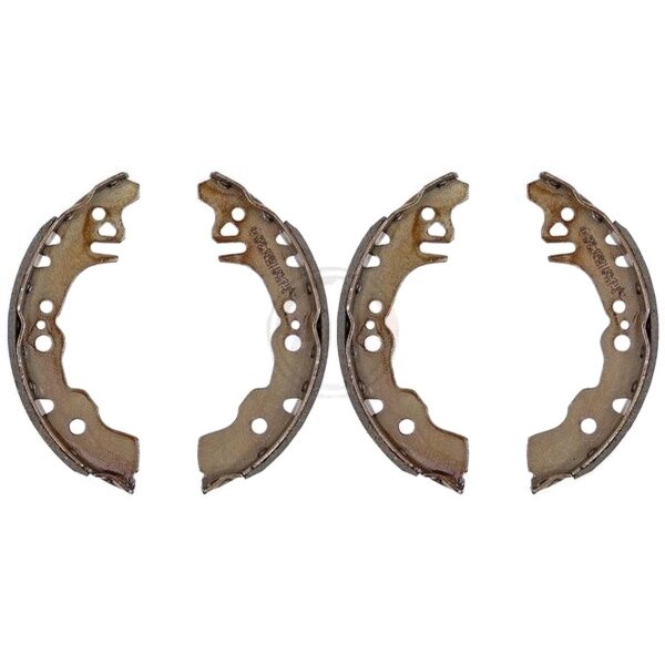 Bremsbackensatz hinten A.B.S. für DAIHATSU CUORE VII