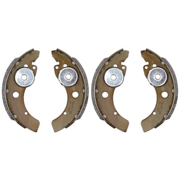 Brake shoe set for drum brake Ø 160 mm 42 mm A.B.S. for e.g. LIGIER NOVA
