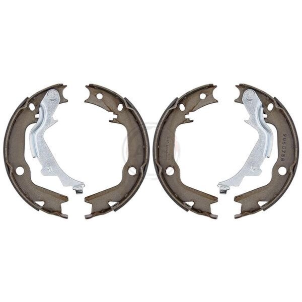 Brake shoe set parking brake Ø 168 mm 32 mm A.B.S. for e.g. HYUNDAI i20