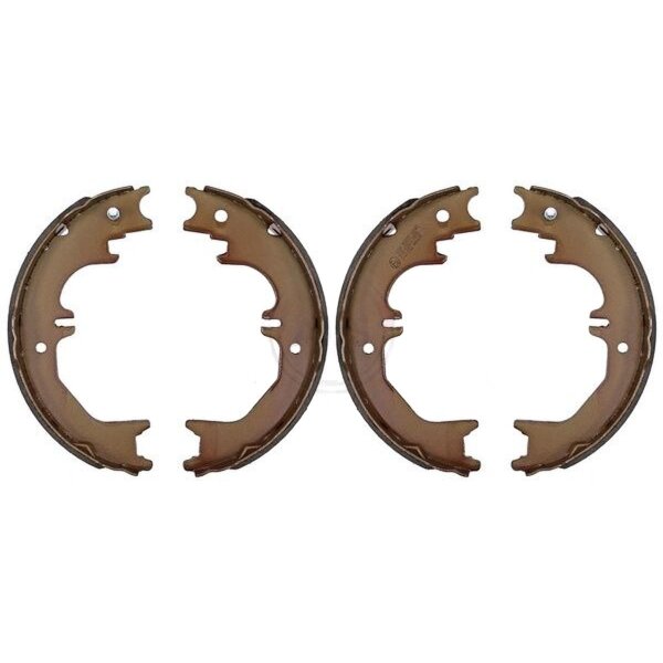 Brake shoe set parking brake Ø 229 mm 45 mm A.B.S. for e.g. TOYOTA LAND