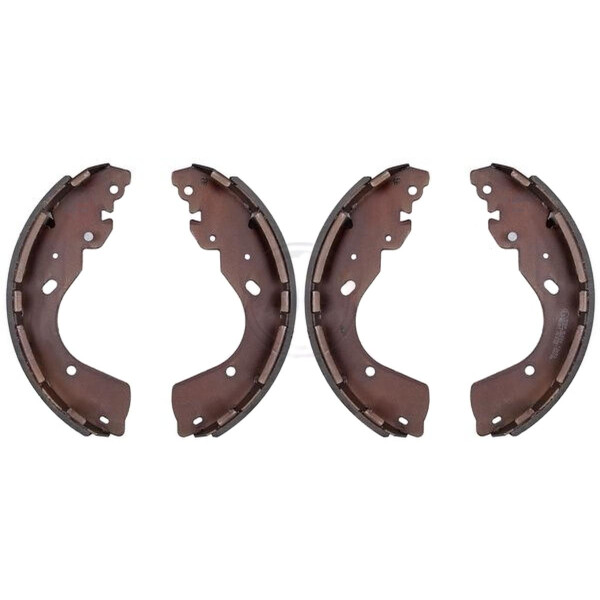Brake shoe set for drum brake Ø 295 mm 57 mm A.B.S. for FORD RANGER and others