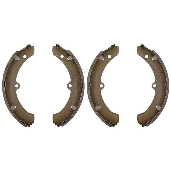 Brake shoe set for drum brake Ø 320 mm 75 mm A.B.S. for TOYOTA DYNA