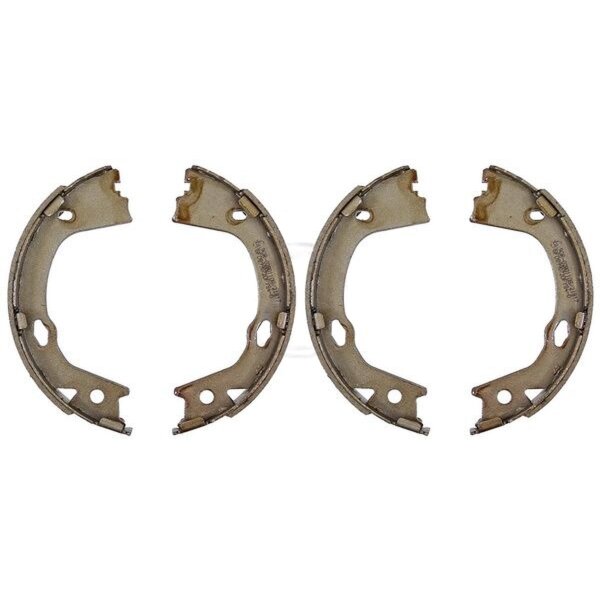 Brake shoe set parking brake Ø 167 mm 27 mm A.B.S. for e.g. HYUNDAI GRANDEUR