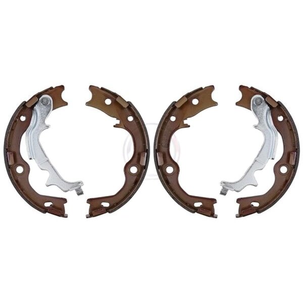 Brake shoe set parking brake Ø 190 mm 40 mm A.B.S. for e.g. HYUNDAI ix35