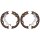 Brake shoe set parking brake Ø 190 mm 40 mm A.B.S. for e.g. HYUNDAI ix35