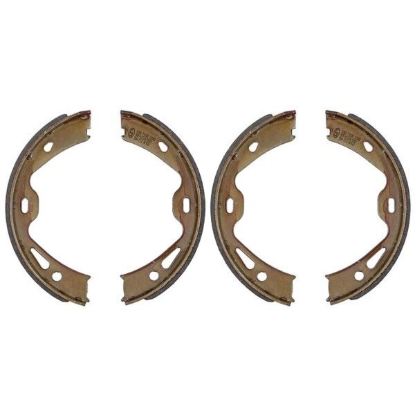 Brake shoe set parking brake Ø 180 mm 25 mm A.B.S. for PORSCHE 911 and others