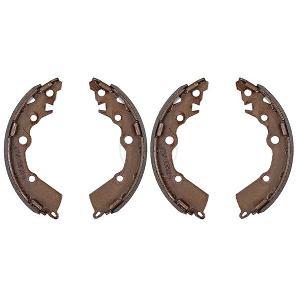 Brake shoe set for drum brake Ø 180 mm 27 mm A.B.S. for KIA PICANTO