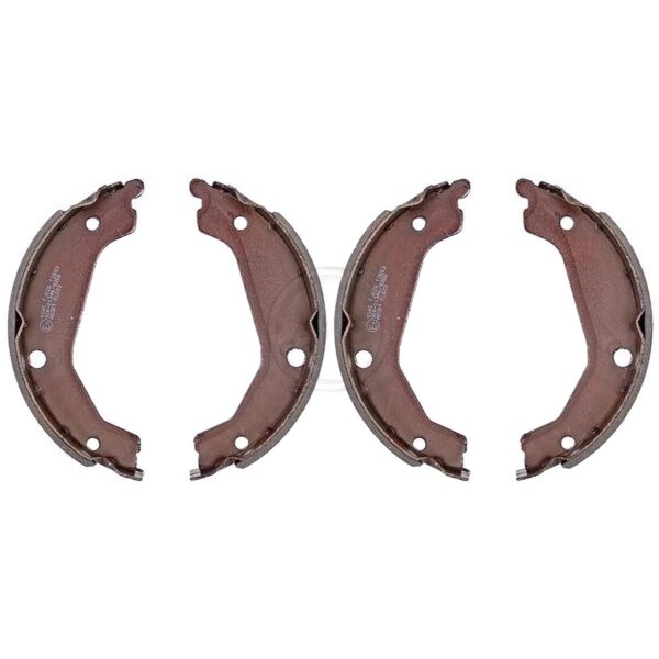 Brake shoe set parking brake Ø 190 mm 40 mm A.B.S. for HYUNDAI TERRACAN