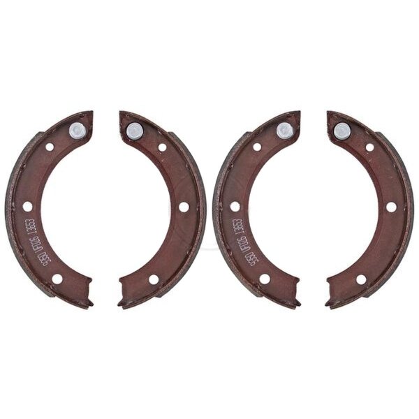 Brake shoe set parking brake Ø 180 mm 25 mm A.B.S. for PORSCHE 911 and others