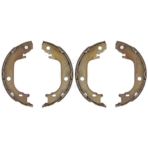 Brake shoe set parking brake Ø 180 mm 37 mm A.B.S. for e.g. TOYOTA MIRAI