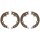 Brake shoe set parking brake Ø 173 mm 34 mm A.B.S. for e.g. TOYOTA AVALON