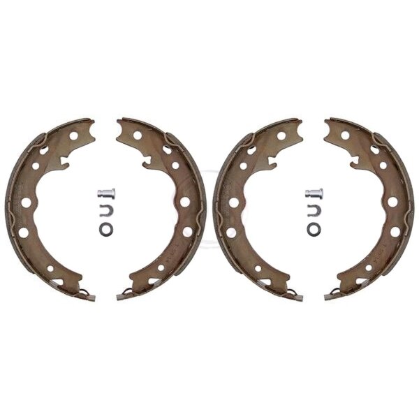 Brake shoe set parking brake Ø 190 mm 35 mm A.B.S. for SUBARU LEGACY and others