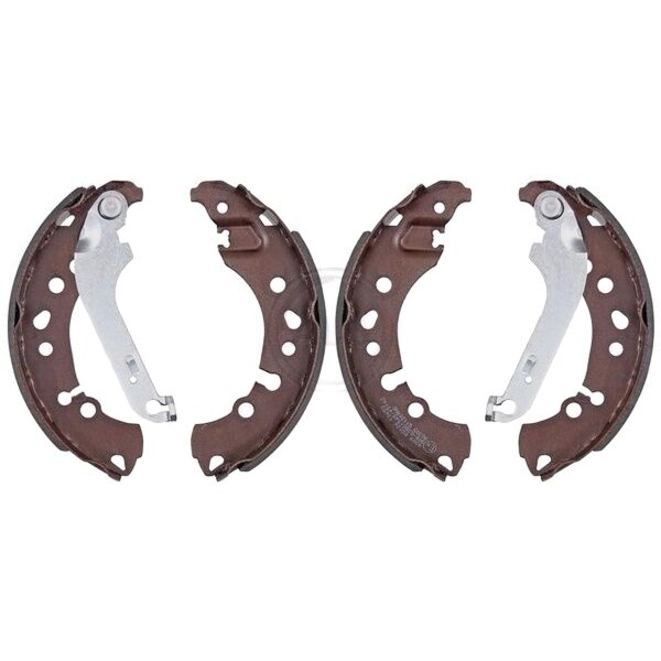 Bremsbackensatz für Trommelbremse Ø 203 mm 38 mm A.B.S. für u.a. FORD FIESTA