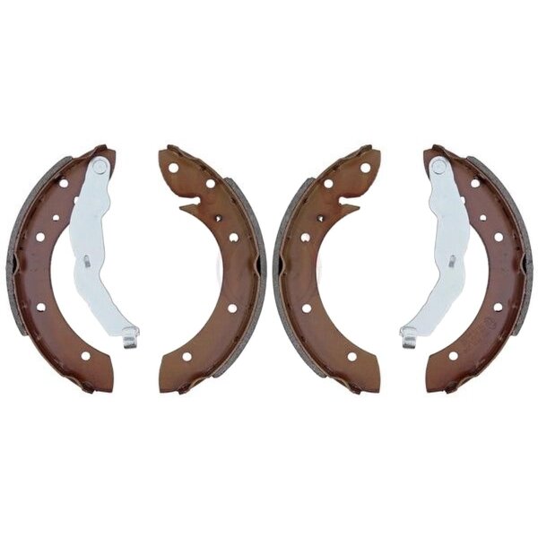 Brake shoe set Ø 229 mm 42 mm A.B.S. for e.g. RENAULT MEGANE
