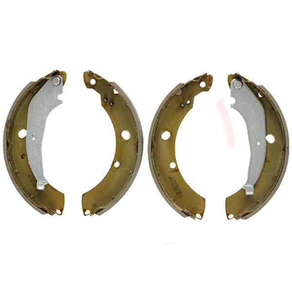 Brake shoe set for drum brake Ø 228 mm 42 mm A.B.S. for e.g. SKODA RAPID