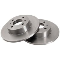 2 brake discs full Ø 257 mm 12 mm A.B.S. for...
