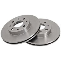 2 brake discs ventilated Ø 240 mm 20 mm A.B.S. for...