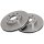 2 brake discs ventilated Ø 240 mm 20 mm A.B.S. for FIAT UNO and others