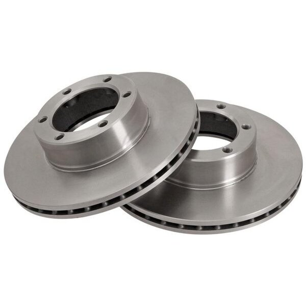 2 brake discs ventilated Ø 278 mm 24 mm A.B.S. for RENAULT MASTER and others